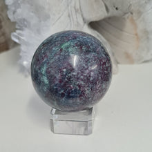 Load image into Gallery viewer, Ruby Kyanite Sphere