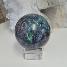 Load image into Gallery viewer, Ruby Kyanite Sphere