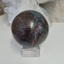 Load image into Gallery viewer, Ruby Kyanite Sphere