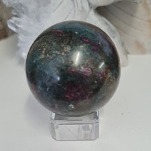 Load image into Gallery viewer, Ruby Kyanite Sphere