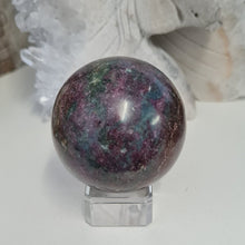 Load image into Gallery viewer, Ruby Kyanite Sphere