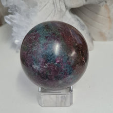 Load image into Gallery viewer, Ruby Kyanite Sphere