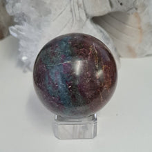 Load image into Gallery viewer, Ruby Kyanite Sphere