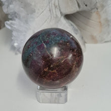 Load image into Gallery viewer, Ruby Kyanite Sphere