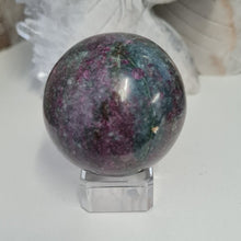 Load image into Gallery viewer, Ruby Kyanite Sphere