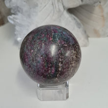 Load image into Gallery viewer, Ruby Kyanite Sphere