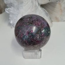Load image into Gallery viewer, Ruby Kyanite Sphere