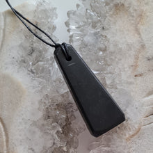Load image into Gallery viewer, Shungite Pendant Trapezium