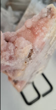 Load image into Gallery viewer, Pink Amethyst Slab on Stand