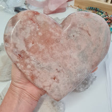 Load image into Gallery viewer, Pink Amethyst Heart