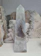 Load image into Gallery viewer, Druzy Agate Obelisk