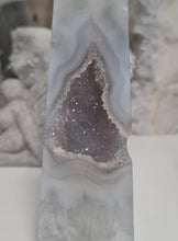 Load image into Gallery viewer, Druzy Agate Obelisk