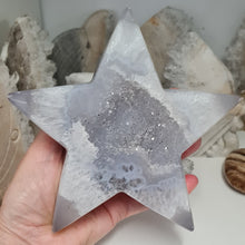 Load image into Gallery viewer, Druzy Agate Star