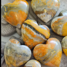 Load image into Gallery viewer, Bumblebee Jasper Hearts