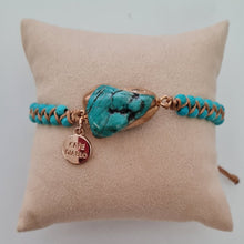 Load image into Gallery viewer, Turquoise Charm Bracelet