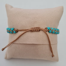 Load image into Gallery viewer, Turquoise Charm Bracelet