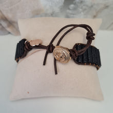Load image into Gallery viewer, Men's Lava Stone Bracelet