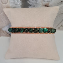 Load image into Gallery viewer, Men's Boho African Turquoise Bracelet