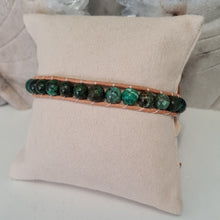 Load image into Gallery viewer, Men's Boho African Turquoise Bracelet