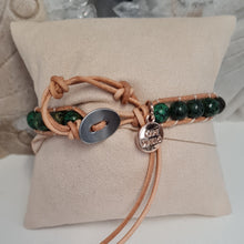 Load image into Gallery viewer, Men's Boho African Turquoise Bracelet