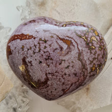 Load image into Gallery viewer, Ocean Jasper Puffy Heart