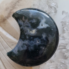 Load image into Gallery viewer, Moss Agate Moon