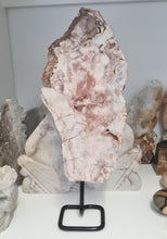Load image into Gallery viewer, Pink Amethyst Slab on Stand