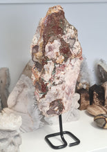 Load image into Gallery viewer, Pink Amethyst Slab on Stand