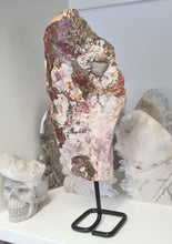 Load image into Gallery viewer, Pink Amethyst Slab on Stand