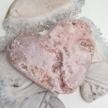 Load image into Gallery viewer, Pink Amethyst Heart