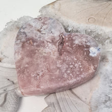 Load image into Gallery viewer, Pink Amethyst Heart