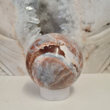 Load image into Gallery viewer, Red Chalcedony Sphere