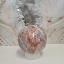 Load image into Gallery viewer, Red Chalcedony Sphere