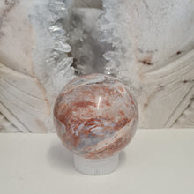 Load image into Gallery viewer, Red Chalcedony Sphere