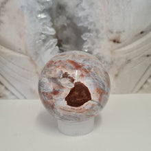 Load image into Gallery viewer, Red Chalcedony Sphere