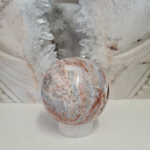 Load image into Gallery viewer, Red Chalcedony Sphere