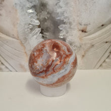 Load image into Gallery viewer, Red Chalcedony Sphere
