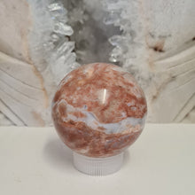 Load image into Gallery viewer, Red Chalcedony Sphere