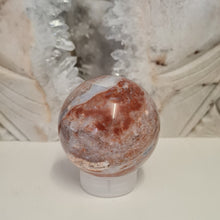 Load image into Gallery viewer, Red Chalcedony Sphere