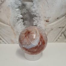 Load image into Gallery viewer, Red Chalcedony Sphere