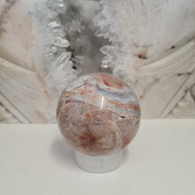 Load image into Gallery viewer, Red Chalcedony Sphere