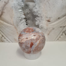 Load image into Gallery viewer, Red Chalcedony Sphere