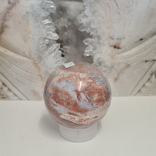 Load image into Gallery viewer, Red Chalcedony Sphere
