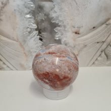 Load image into Gallery viewer, Red Chalcedony Sphere