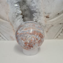 Load image into Gallery viewer, Red Chalcedony Sphere
