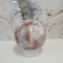 Load image into Gallery viewer, Red Chalcedony Sphere
