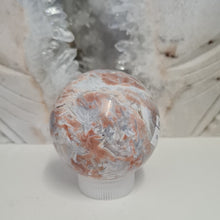 Load image into Gallery viewer, Red Chalcedony Sphere