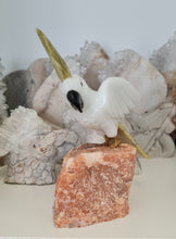 Load image into Gallery viewer, Gemstone Carved Cockatoo