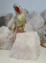 Load image into Gallery viewer, Gemstone Carved Parrot