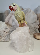 Load image into Gallery viewer, Gemstone Carved Parrot